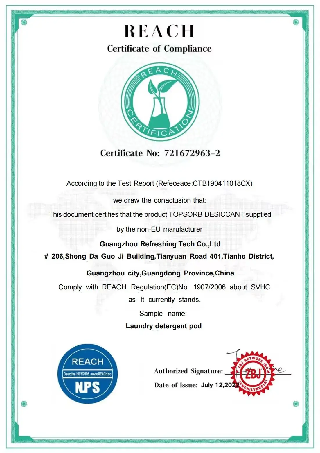 Certificate 2
